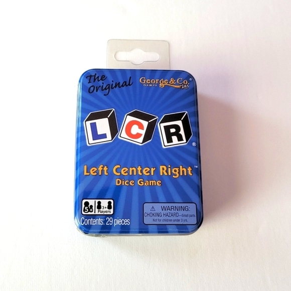 George & Co LCR Dice Game - Picture 1 of 3